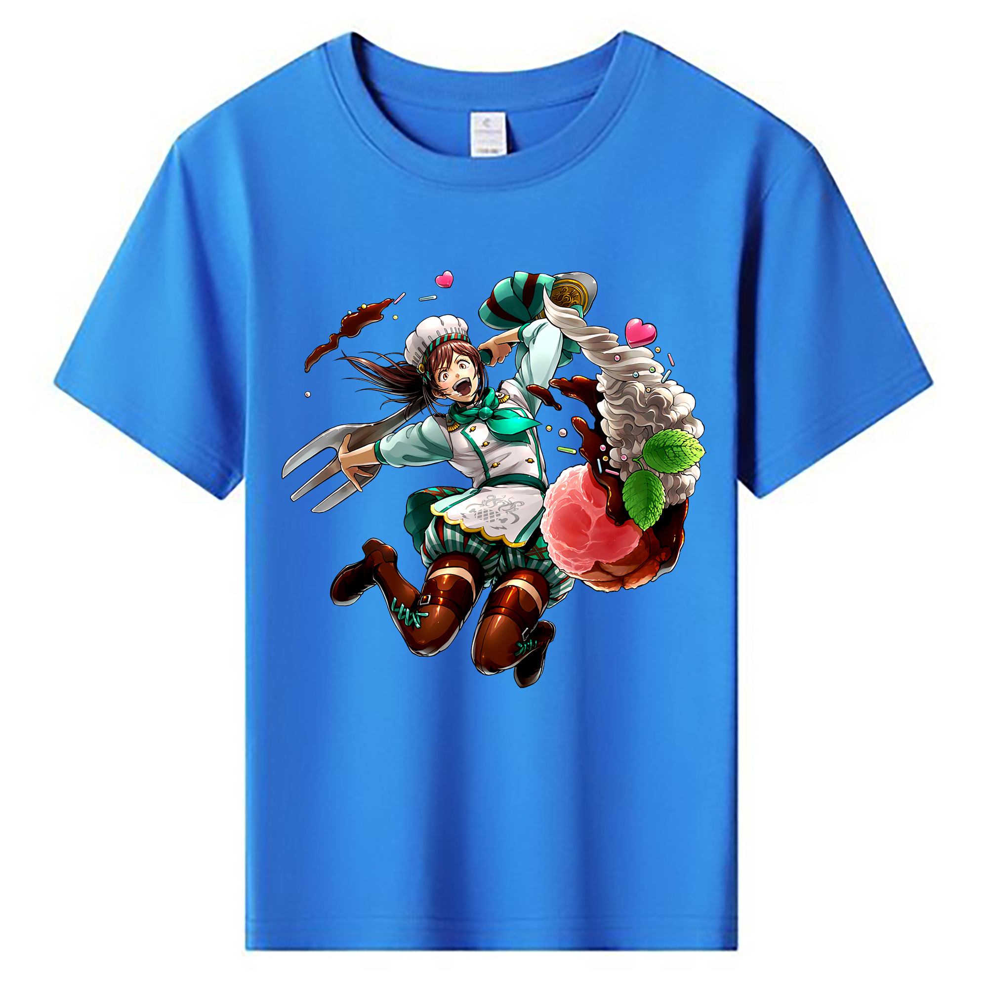 （画像用） 進撃の巨人 サシャ·ブラウス Attack on Titan Sasha Blaus 綿100％キッズTシャツ（フロントプリント）